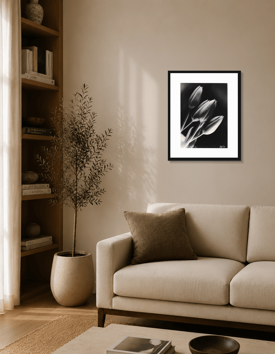 Dark Tulips (Melancholy of Silk)